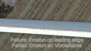 Befliegung eines Windgenerators mittels HEIGHT TECH Flugroboter