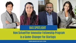 Empowering Startups for Impact I Schaeffler Innovator Fellowship I SPOTLIGHT I Buddy4Study