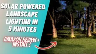 The Easiest Solar Landscape Lighting EVER