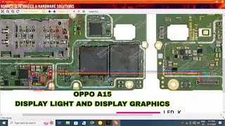 oppo a15 display light and display graphics problem schematic diagram solution by #molumehra