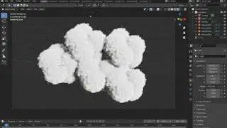 How Create Clouds/cotton in blender 2.92
