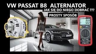 A EASY WAY TO REPAIR THE ALTERNATOR IN VW PASSAT B8, B7