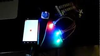 Android & Arduino RGB LED for MicroBridge