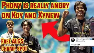 Phony is Really ANGRY on Koyful and Xynew After They DITCH him | Apex Legends