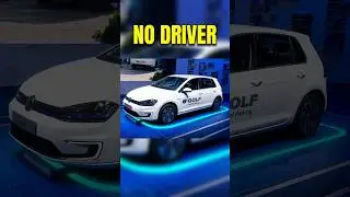 Volkswagen Electric Golf Self-parking at IAA Frankfurt 2015