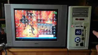 Connecting an old computer with a 478 socket to an old RUBIN 55FS10T TV