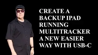How to make a Backup of Multitracker for a backup iPad transfer data from an ipad to a thumb drive