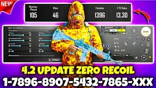 🔥Bgmi sensitivity settings 2026 🥵 | Bgmi best sensitivity settings 😱| Zero recoil sensitivity bgmi.