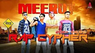 Meerut Rap Cypher | Latest Hindi Rap Song |  Fasty x Shaan x Spidey x Mad-N | Meerut song