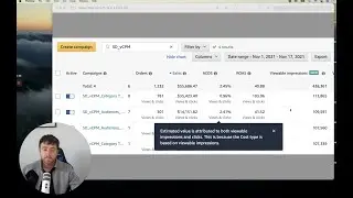 Amazon Sponsored Display vCPM Data Attribution