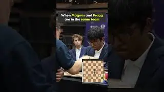 When Pragg and Magnus are in the same team! 