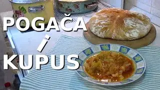 Mladi kupus sa slaninom i domaća pogača - za početnike