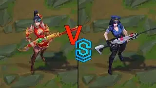 Firecracker Caitlyn VS Officer Caitlyn