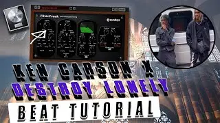 808 Mafia-inspired Beats For Ken Carson And Destroy Lonely Tutorial