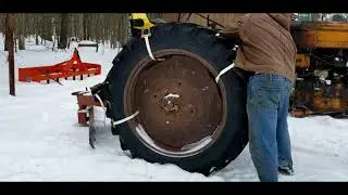 Strap On Tractor Tire Chains