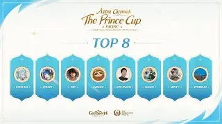 "The Prince Cup: PACIFIC" TOP 8 players