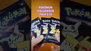 Pokémon Halloween Pack's 13 || #shorts
