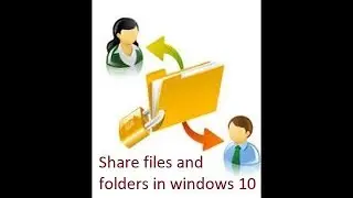 How to share files and folders from Windows 10 in local or home network