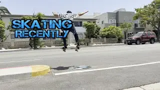 Skating Recently Tre Flips