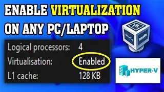 How To Enable Virtualization On Your Windows 10 Or 11 Pc Or Laptop