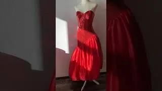 Самое женственное, легкое корсетное платье #дизайнермосква