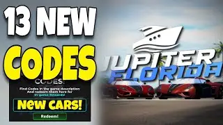 *NEW* ALL WORKING CODES FOR JUPITER FLORIDA IN 2024! ROBLOX JUPITER FLORIDA CODES
