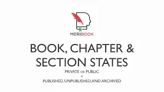 Book Display Options and States - Robust display options at Book, Chapter & Section Levels