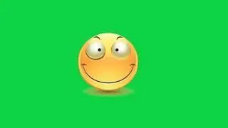funny emoji green screen / #8