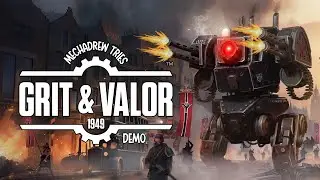 ROCK, PAPER, MECHS - Grit and Valor 1949 DEMO (PC Gameplay/Steam)