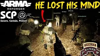 ARMA REFORGER - SCP MILSIM OPERATION  W/ 2nd RANGER BATTALION (Haunted Woods)