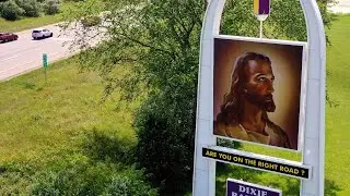 Jesus Sign @ Dixie Road Baptist Church - Oakland Co, Michigan (Jul2023)