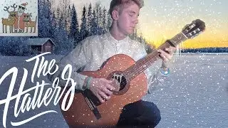 Новогодняя песня НА ГИТАРЕ (Дед мороз не показывает слёз - THE HATTERS) Guitar Cover /Новый Год №1