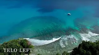 Surfing somewhere in the Telo Islands