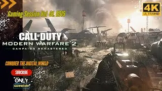 CALL OF DUTY MODERN WARFARE 2 REMASTERED Gameplay | Enemy of My Enemy Mission | 4K 60FPS | Part 15
