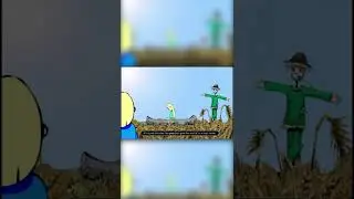 Rowing a boat in a corn field - Animated joke from the 20 year old vault