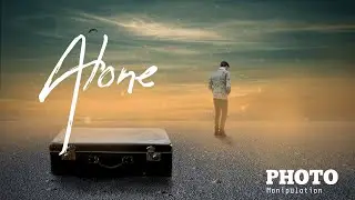 ALONE Photo manipulasi Picsay Pro | Tutorial Picsay pro