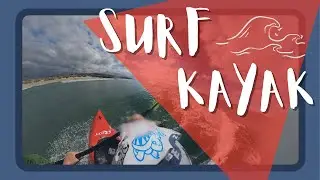 Trying to surf kayak