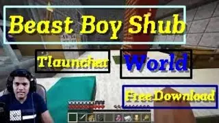 How to play beast boy shub minecraft world in tlauncher 100 |Seatime Rider