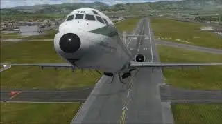 Mcdonnell douglas MD80 flight sim video [P3D4] Maddog X