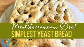 BEST Mediterranean Bread Recipe |  How To Make Perfect Mediterranean Yeast Bread