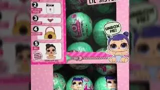 Распаковка LOL surprise, Lil sisters⭐️🍫🏆