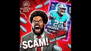 DrCoin is Pissed off-The EA Madden 2025 SCAM! 700K Coins Lost Due to Glitch - We Demand Make Rights!