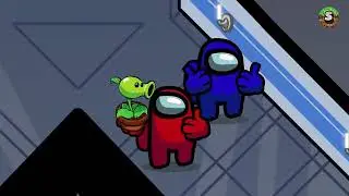 Among Us Save Ship From Invasion Zombie Plants