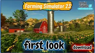 Farming simulator 23 - First look (Gameplay) | New Game gameplay |#farmingsimulator23#fs23#firstlook