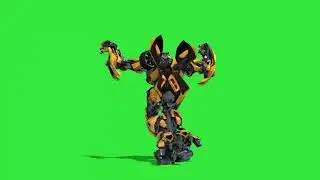 green screen transformers bumblebee (free download) || green screen bumblebee (free download)