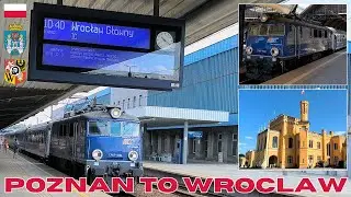 By train from POZNAN 🇵🇱 to WROCLAW 🇵🇱