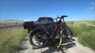 Ariel Rider Kepler E bike and Ecotric Dirt Bike Rack $115