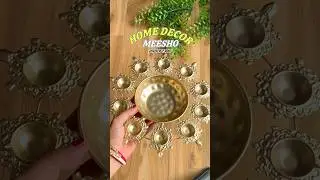 Festive home decor from Meesho under ₹300/💞 #shorts #meeshohaul #diwalispecial