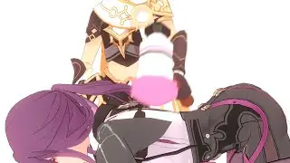 Aether teaches the girls to pose Bumpers! (watch till the end!!!)