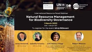 IRP Webinar: Natural Resource Management for Biodiversity Governance